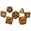 Набір кубиків Pearl 7 Dice Set - Gold , 7 шт. (g7dpearl01) - мініатюра 1