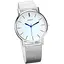 Наручний годинник жіночий Geneva Steel Silver Сріблястий (800) - мініатюра 1