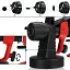 Акумуляторний фарборозпилювач Cordless Paint Spray Gun 0.8L 400W Red - мініатюра 2