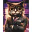 Картина по номерам "Котик Адвокат" © Марианна Пащук BS53665 Brushme 40х50 см - миниатюра 1