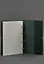 Шкіряний блокнот А4 на кільцях (Софт-бук) 9.0 в м'якій обкладинці зелений Crazy Horse - мініатюра 5