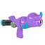 Іграшковий помповий пістолет-собака 5007 D з 6 м'якими набоями, фіолетовий - мініатюра 1