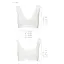 Спортивный топ из эластичного хлопка Passion PS005 TOP white L - миниатюра 3