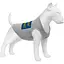 Майка для собак Waudog Clothes малюнок "Сміливість", сітка, L, B 42-45 см, C 28-31 см сірий - мініатюра 1