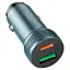 Автомобильное зарядное устройство для HOCO Z49B Level PD38W(1C1A) car charger серый - миниатюра 1