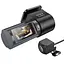 Відеореєстратор Hoco DV8 2K display hidden driving recorder (with rear camera) Black - мініатюра 5