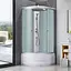Душовий бокс Lidz Tani SB90x90.SAT.HIGH.FR LTSB9090SATHIGHFR - мініатюра 7