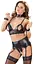 Комплект Cottelli Collection Bondage L черный - миниатюра 7