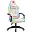 Кресло игровое Defender Energy, Класс 4, 50 мм, PU, ​​RGB, белое - миниатюра 2