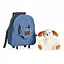 Дитячий рюкзак на колесах Perletti Toys Duff Dog з м'якою іграшкою (P13034) - мініатюра 4
