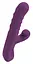 Вібратор-кролик Javida 3 Function Thrusting Thum 23.7 см фіолетовий - мініатюра 6
