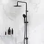 Душова система Am.Pm ShowerSpot без змішувача Gem black F0790022, Чорний матовий - мініатюра 3