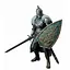 Статуэтка Banpresto Рыцарь Фараам Темные Души Faraam Knight Dark Souls (без упаковки) 18см DS 21.0531 - миниатюра 1