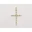 Золотий хрестик Імперія золота з фіанітами. КР274И - мініатюра 3