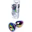 Анальна пробка Boss Of Toys Boss Series - Jewellery MulticOlour Plug Clear S, BS6400116, Радуга - мініатюра 3