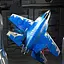 Літак на радіокеруванні SCHE HW39 F35 Fighter Blue - мініатюра 2