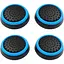 Накладки на стики Thumb Grips 4-pack для PS4-PS5-Xbox Black-Blue [122998] - миниатюра 2