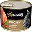 Влажный корм Savory для стерилизованных кошек с курицей 200 г - миниатюра 1