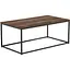 Стіл журнальний лофт Orange-Line ОП-192 600х1100х450 мм Чорний/Дуб Бароко рістретто - мініатюра 1