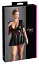 Міні-сукня Cottelli Collection Vinyl Lack Wetlook Latex XL чорний - мініатюра 6