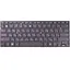 Клавиатура для ноутбука ASUS ZenBook UX32, UX32A черный, серый фрейм - миниатюра 1