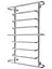 Водяной полотенцесушитель Mario Верона 900x600/400, Хром - миниатюра 1