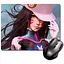 Игровая поверхность Nextprint Дива Овервотч D.Va Overwatch 220 х 180 мм (2541) - миниатюра 1