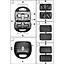 Мультипекар Silver Crest SSMW 750вт B2 3в1 бутерброди, сендвіч, вафлі - мініатюра 4