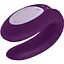 Вібратор для пари Satisfyer Double Joy Partner 9.1 см фіолетовий - мініатюра 1