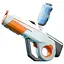 Водяний акумуляторний автомат Water Gun 8002C (600ml) with lithium battery White / Orange - мініатюра 1