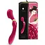 Вибромассажер Shunga Zoa Raspberry двусторонний - миниатюра 10