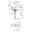 Змішувач для раковини WEZER EKO1A-01 - мініатюра 2