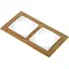 Рамка Brille двойная бамбук NB-2F wood - миниатюра 2