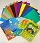 Набір картону кольорового Тетрада універсальний, золото і срібло, 250 г/м², 12 аркушів - мініатюра 1