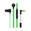 Дротові ігрові навушники Razer Hammerhead Pro V2 3.5 мм mini-Jack Зелені з чорним (59227) - мініатюра 2