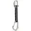 Відтяжка з карабінами Black Diamond Steel Livewire Gymdraw 14cm (1033-BD 381091.0000) - мініатюра 1
