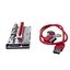 Райзер T-Riser PCI-E 1x to 16x 60cm v.08 6-pin/Molex/Sata White Б/в - мініатюра 3