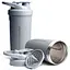 Шейкер спортивний SmartShake металевий Reforce Stainless Steel 30oz/900 мл Gray (11150003) - мініатюра 1