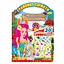 Детская раскраска Игривые сюжеты-очаровательные девочки РМ-70-04, 30 наклеек - миниатюра 1