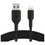 Кабель Lightning Belkin USB 2.0 AM to Lightning 2m (CAA002BT2MBK) - миниатюра 2