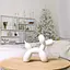 Уценка. Статуэтка декоративная МВМ My Home Пес из шарика белый (DH-ST-06 WHITE) - миниатюра 6