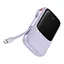 Портативна батарея Baseus Qpow 10000 mAh 15 W Type-C PPQD050005 фіолетова - мініатюра 2