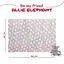 Плед Perletti Toys Allie Elephant с мягкой игрушкой 120x80 см серый/розовый (P13068) - миниатюра 5