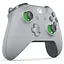 Microsoft Xbox One S Wireless Controller with Bluetooth (Grey/Green) - миниатюра 4