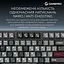 Клавіатура GamePro Asgard Ragnar Keychron Super Red Switch Wireless/Bluetooth/USB Black бездротова (MK285BK) - мініатюра 15