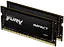Оперативная память Kingston Fury 64GB (2x32GB) SODIMM DDR4 3200MHz Impact Black (KF432S20IBK2/64) - миниатюра 1
