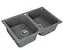 Кухонная мойка Platinum 7648W TWIN (SP000024928) - миниатюра 2