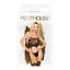 Бодістокінг з топом та панчохами на підв'язках Penthouse - Sex Dealer Black S/M/L - мініатюра 3