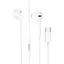 Наушники Hoco M101 Crystal joy Type-C wire-controlled digital earphones with microphone белый - миниатюра 1