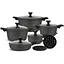 Набір каструль з кришками та сковородою Edenberg EB-5641, 12 предметів - мініатюра 1